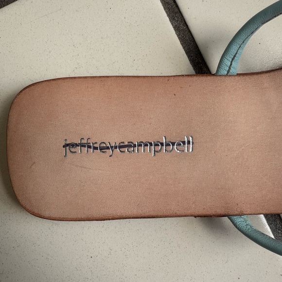 Jeffrey Campbell Blue Sandals - Size 8 - Picture 7 of 7